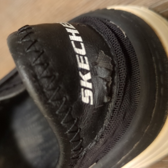 Sketchers Child Black with White Trim Size 12 Foamies:Guzman Steps Aqua Surge - Picture 3 of 11